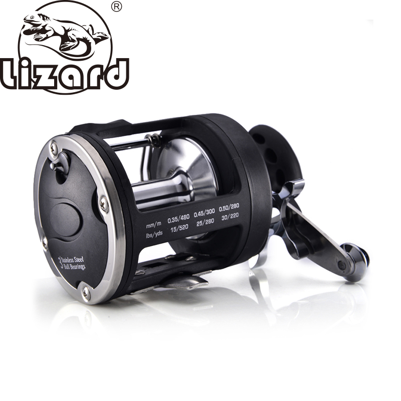 Trolling Reel - Рыболовная катушка Lizard Fishing TSSD для