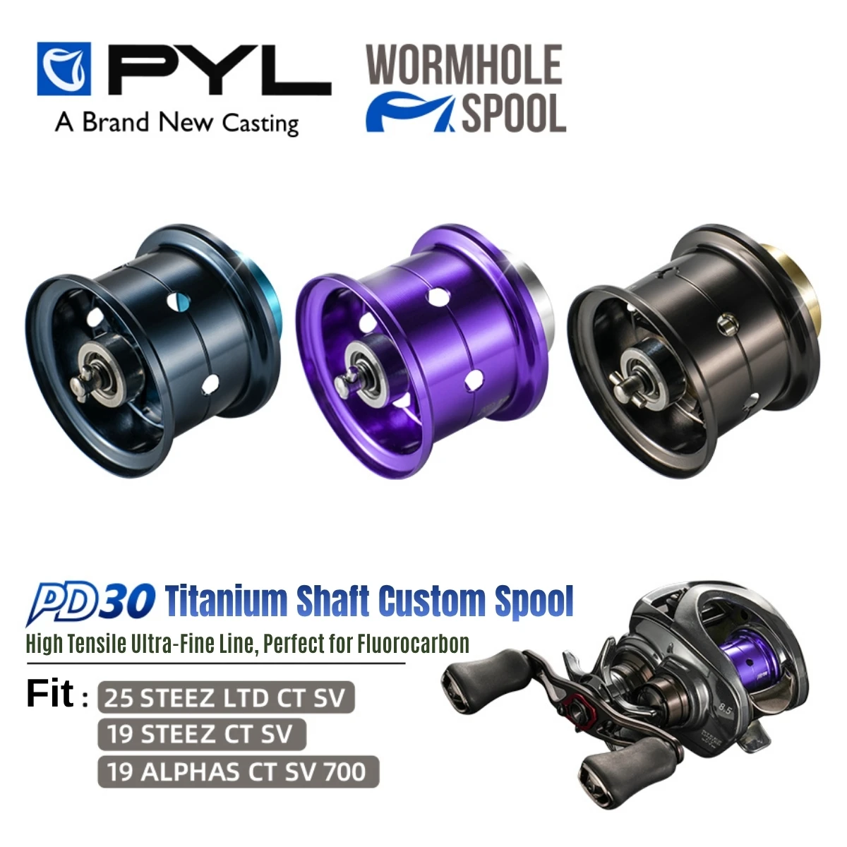 Модернизированная шпуля PYL PD – обзор и цена Reel Spare Spool
